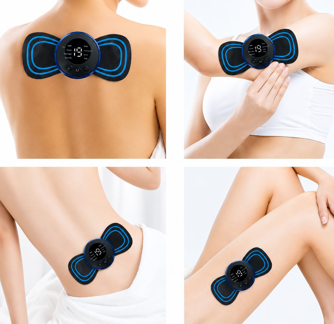 MASAJEADOR CERVICAL ELECTRICO RECARGABLE